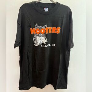 NWOT Hooters Atlanta Georgia Black T-shirt XL